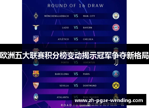 欧洲五大联赛积分榜变动揭示冠军争夺新格局